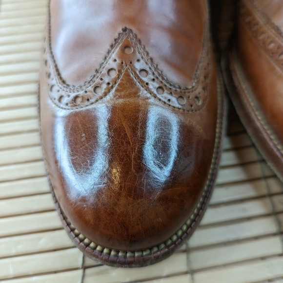 Cole Haan American Classics Harrison 2.0 Grand Wing Tip two tone brown leather O main image 8
